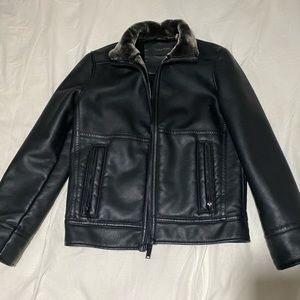 Calvin Klein faux leather jacket